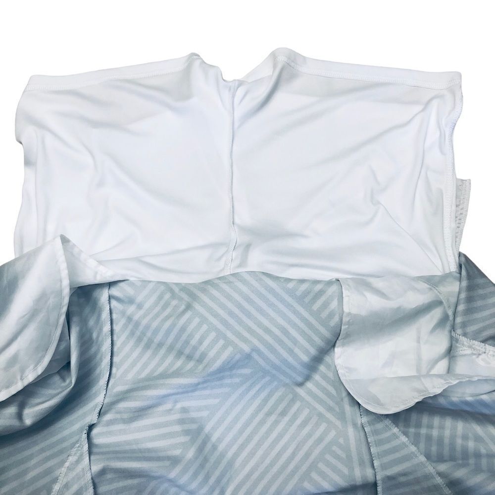 GGblue Luxe Skirt Skort Tennis Golf Geometric Print Bottom Flare Sz 16 NWOT - Picture 7 of 12